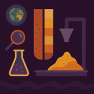 Sediment core processing
