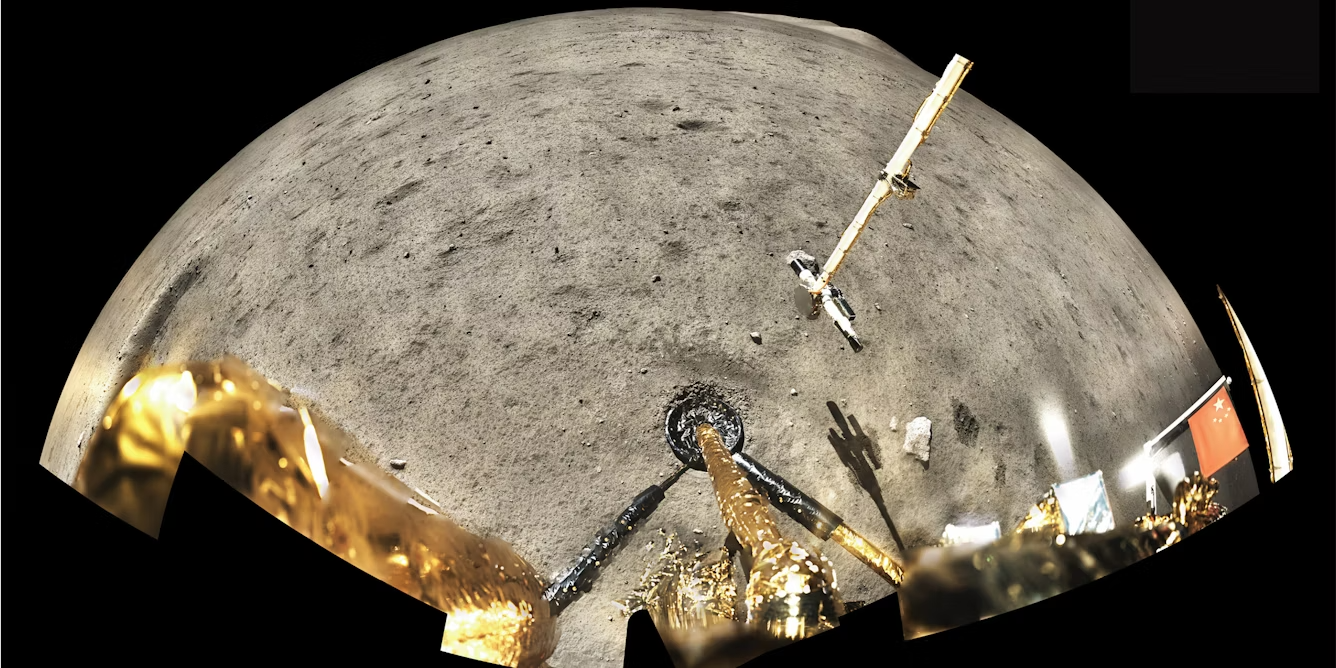 We shaved a billion years off the age of the youngest known Moon rocks, and rewrote lunar geological history image